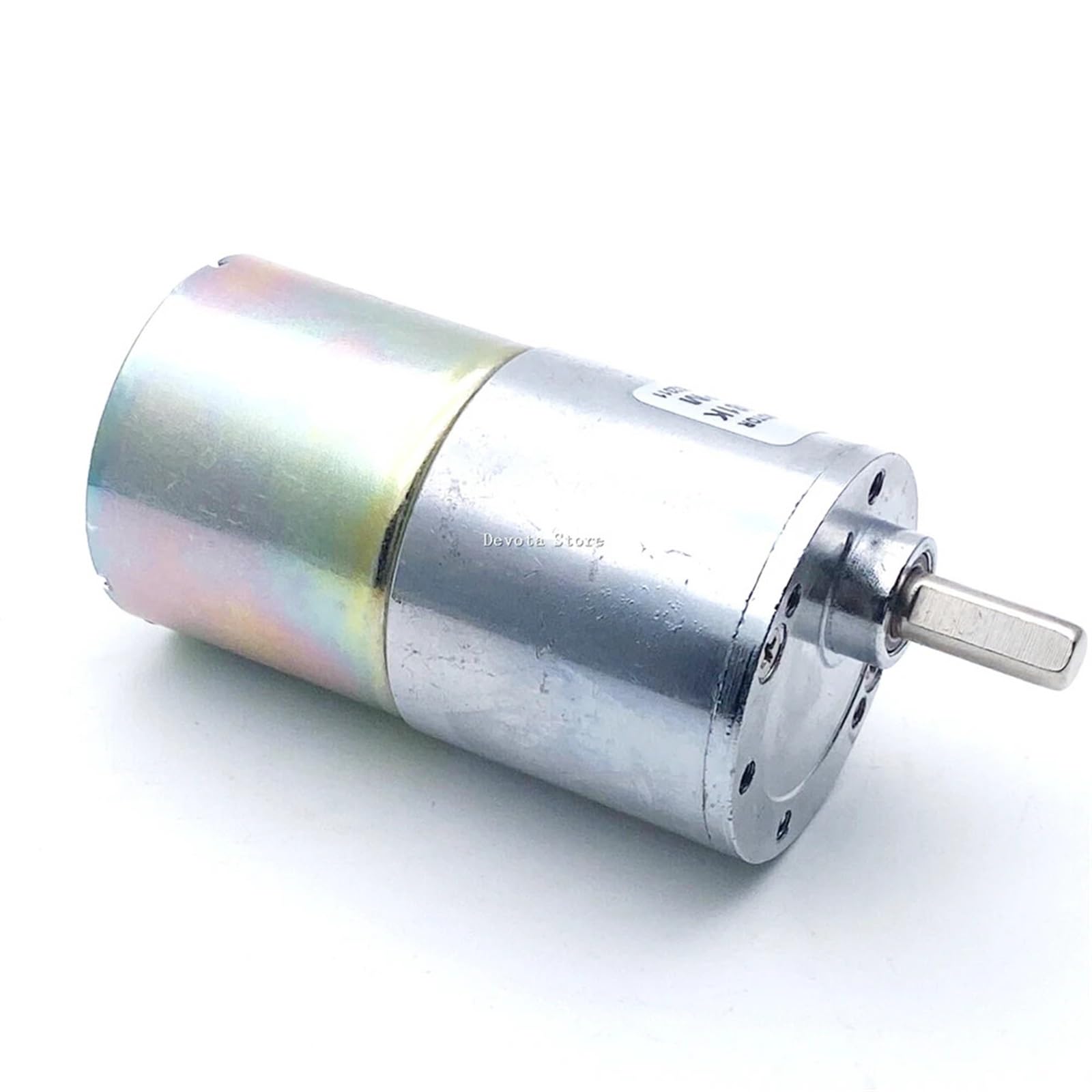 Silnik z przekładnią 37 mm DC 12 V 24 37GB30-C, niski moment obrotowy, szczotka, model DIY, silnik CW/CCW 2 obr./min 1000 37GB520 (12V Gear Motor, 200)