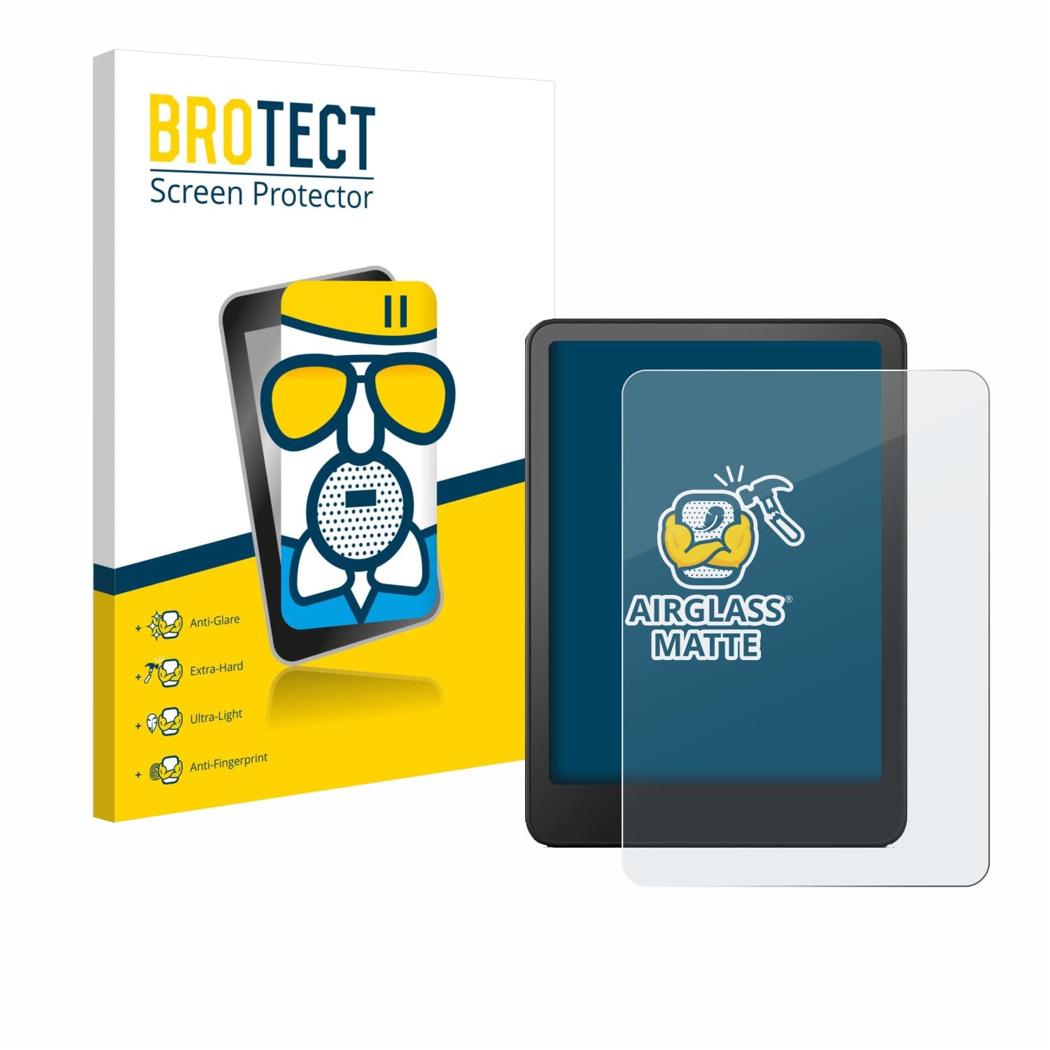 brotect Pellicola Vetro Opaca per Amazon Kindle Paperwhite 2024 Signature Edition (12. Gen.) Protezione Schermo Anti-Riflesso Durezza 9H