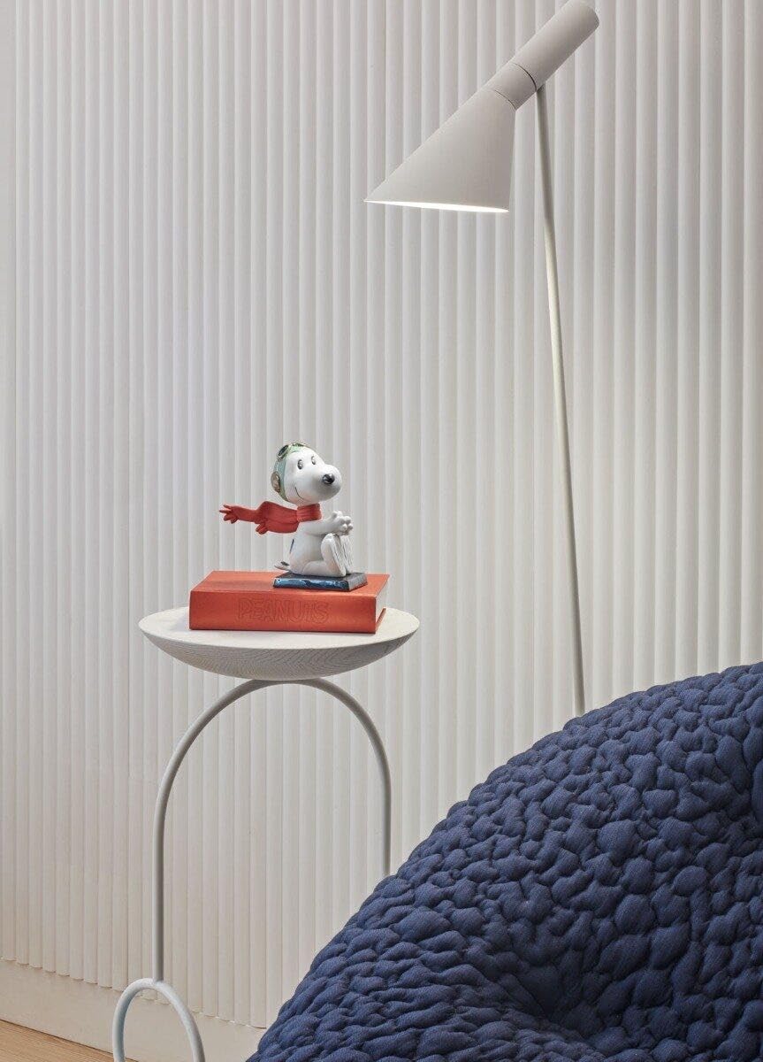 Amazon.com: LLADRÓ Snoopy Flying Ace Figure in Satin Porcelain