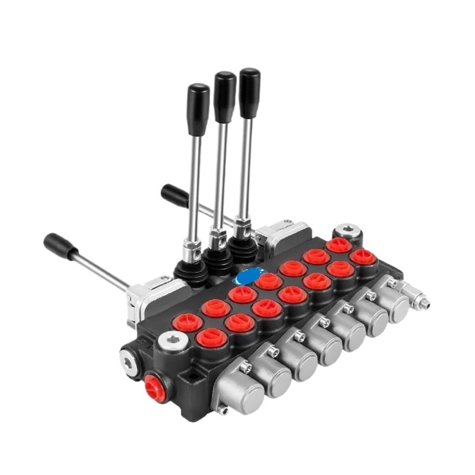 7 Spool 11 GPM 4500 PSI Directional Hydraulic Control Valve Double Acting Suitable Use for Pump Hydraulic Cylinder Motor