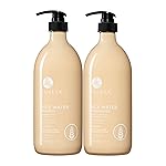 Luseta Rice Water Shampoo and conditioner Set Strengthening & Nourishing Revitalizes Shine for All Hair Types Hydrating & Frizz Control for Women and Men 33.8oz*2