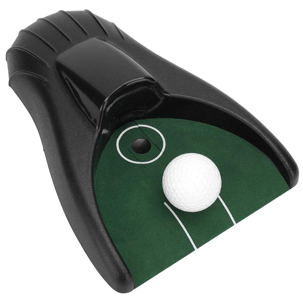 KEENSO Tapis de Putting Balle Golf, Machine Retour alimentée par Batterie, entraînement à Domicile, Bureau, fêtes