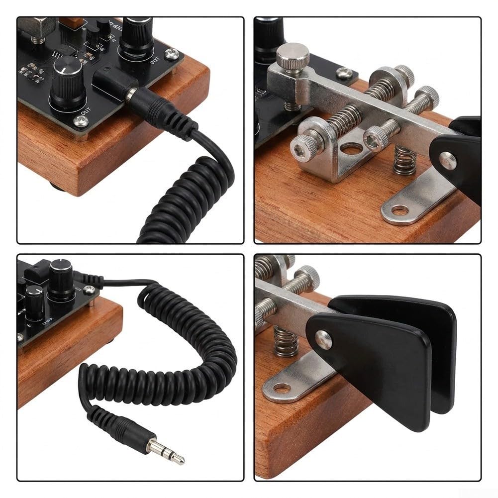 K-8 Morsecode Taste für holz Basis Ton Licht Signal K-8 Morsecode
