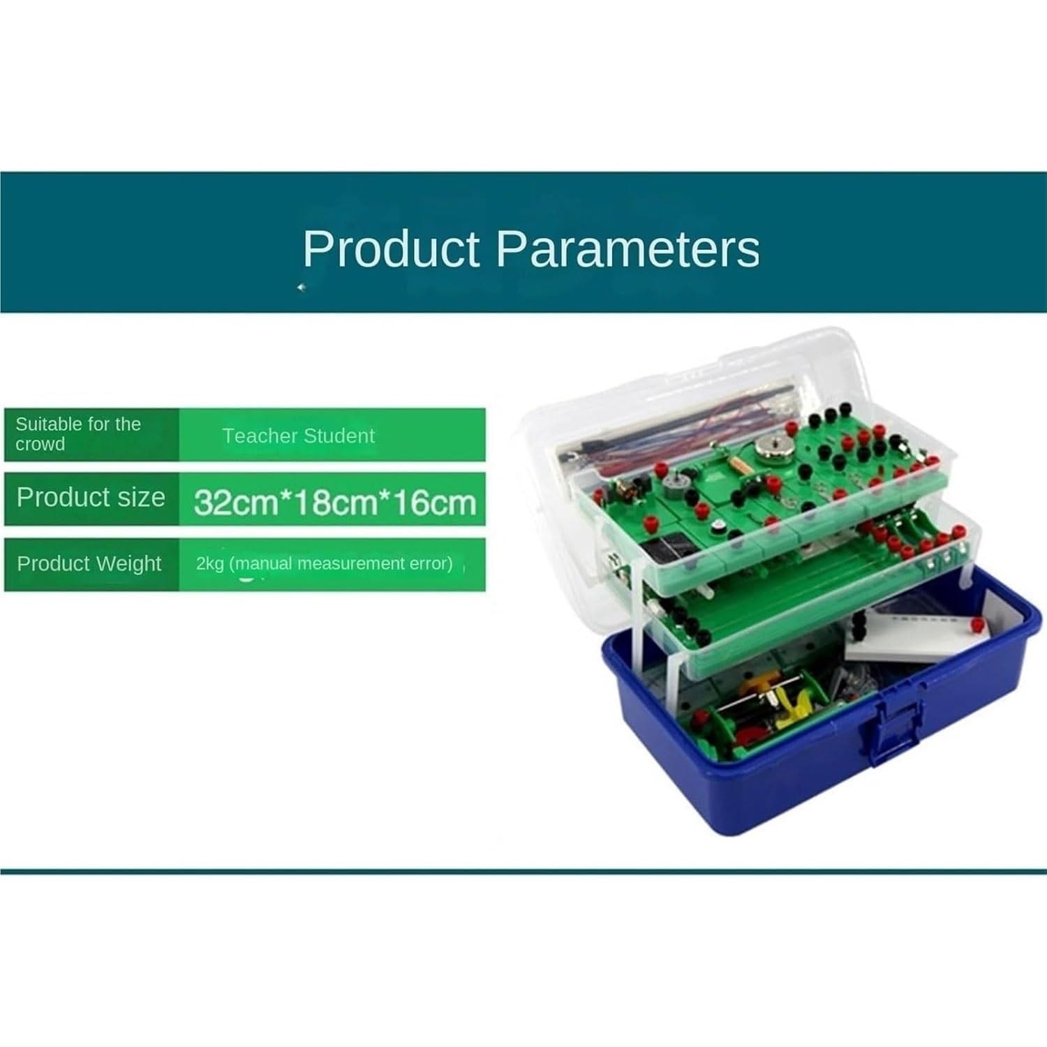 Esplorazione dei circuiti for Comprendere Il Circuito Kit didattico for esperimenti sui circuiti di Fisica Kit didattico for esperimenti su elettricità e magnetismo