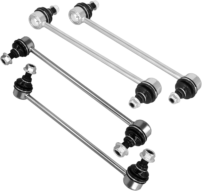 Kit de bieletas da barra estabilizadora HAWK BROTHER dianteiras e traseiras para Toyota Camry, Avalon e Lexus ES350/ES300h – 4 peças