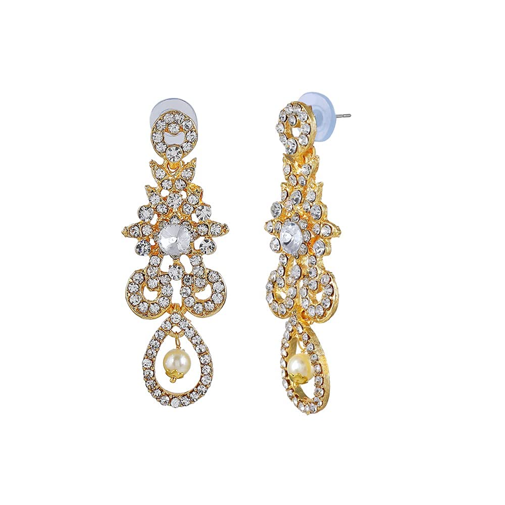 Gehena Austrian Crystal Necklace and Earring Set