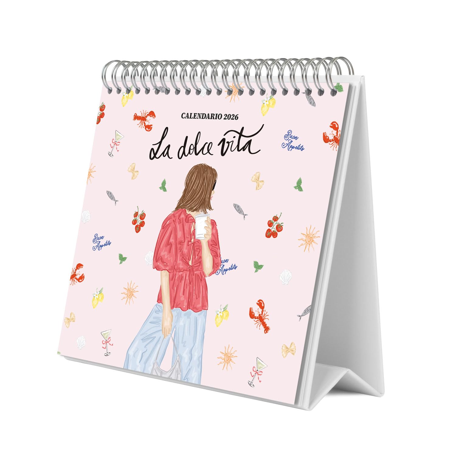 Grupo Erik Desk Calendar 2026 - Ana Marin Calendar 2026 Calendar 2026 Month To View | Monthly Desk Planner, Desktop Gifts Under 10 Pounds | Spanish Gifts For Friends