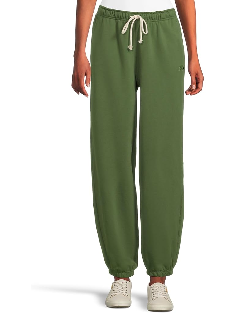 Green New Balance Athletics French Terry Jogger