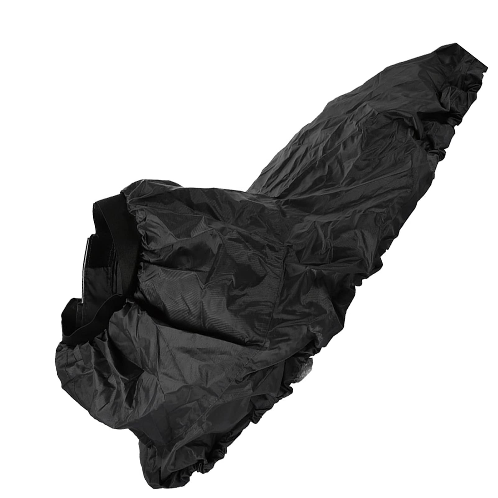 Jupe de pulvérisation professionnelle en nylon pour sports nautiques, kayak, canoë en plein air (noir)