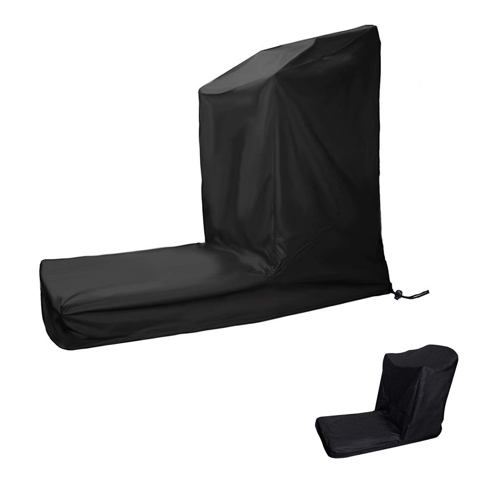 Flymer Treadmill Cover, Black, Waterproof, Portable, LCD Display, 206x94x170cm