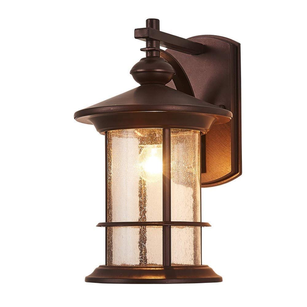 Lampe murale anti-corrosion en aluminium premium pour habiller les façades de jardin