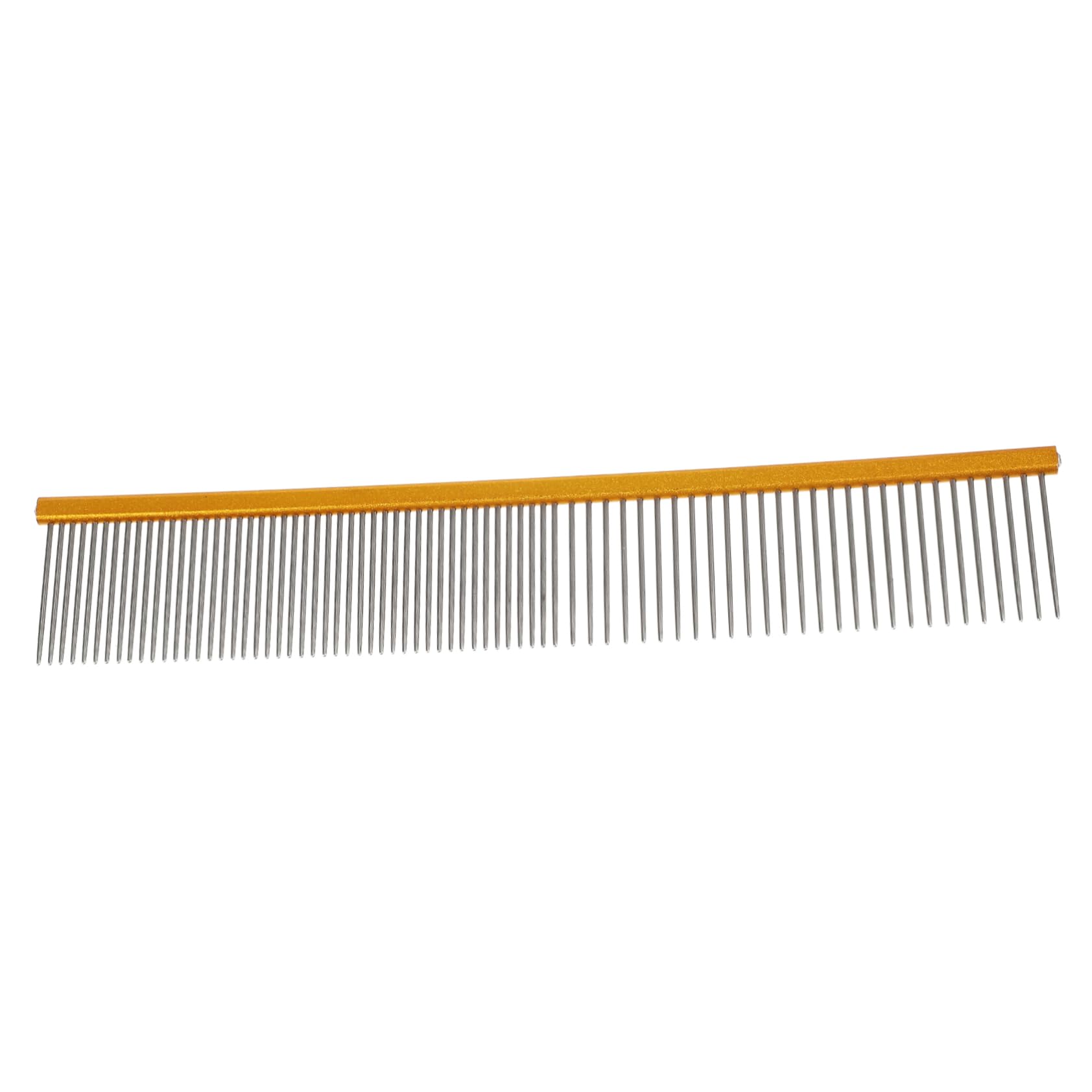 Happyyami Grooming Cat Hair Comb Wear-resistant Dog Comb Reusable Kitten Brush Small Size 2 Pack
