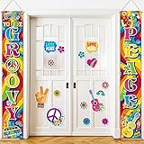 60er Jahre Dekoration Banner Set: 