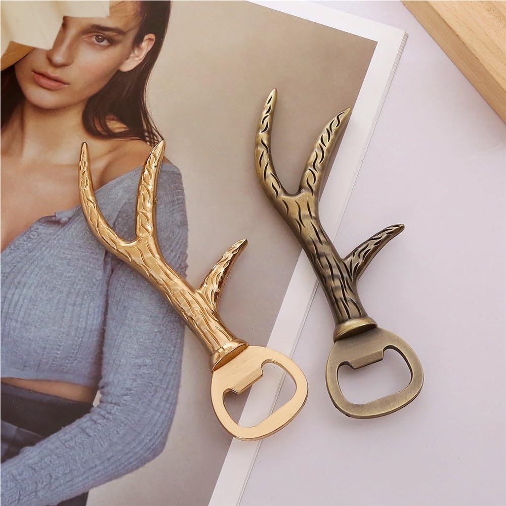 Abridor de Navidad Creativo Estilo Europeo for el hogar con Metal(Bright Gold)