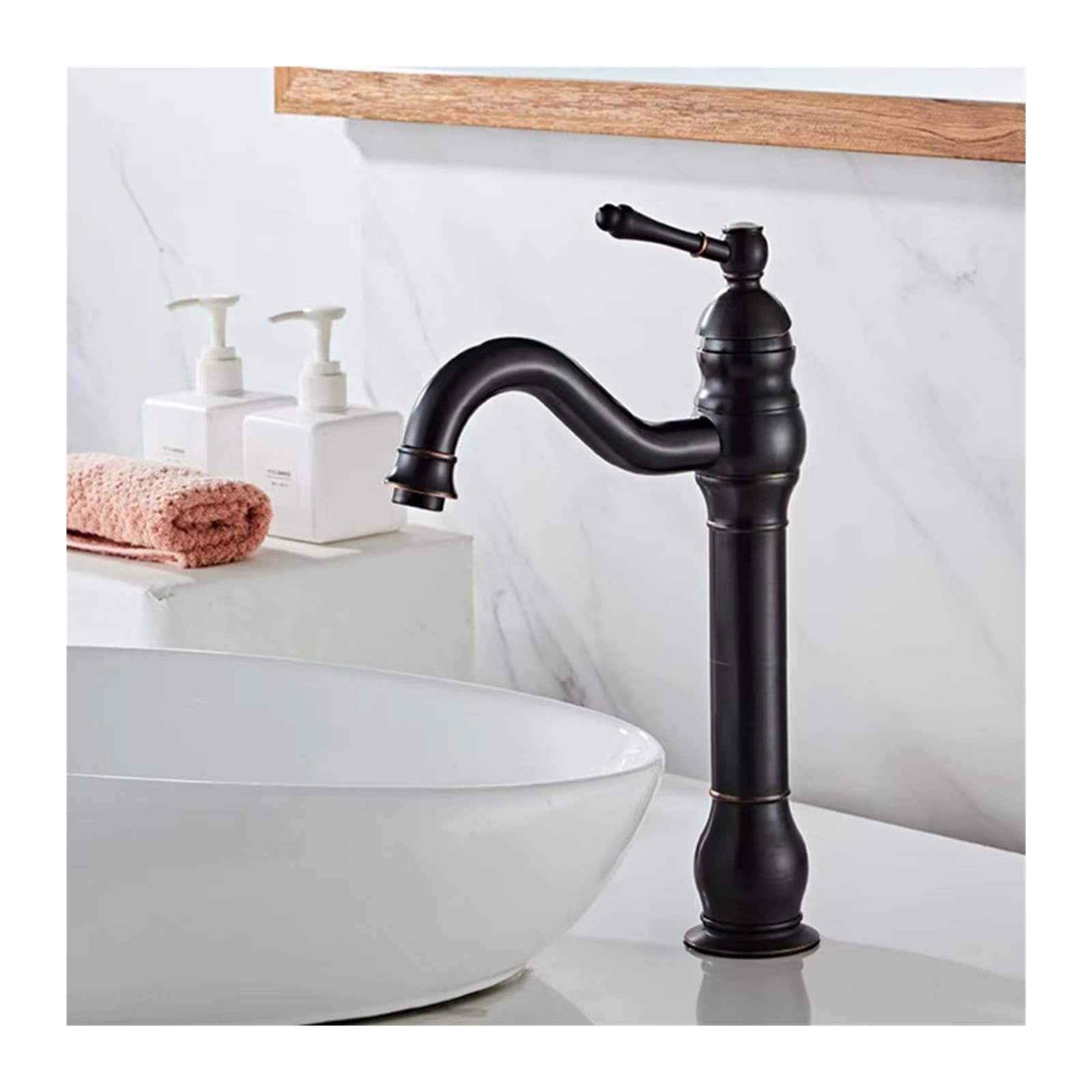 Robinet de bassin laiton antique mitigeur salle de bain vasque et évier