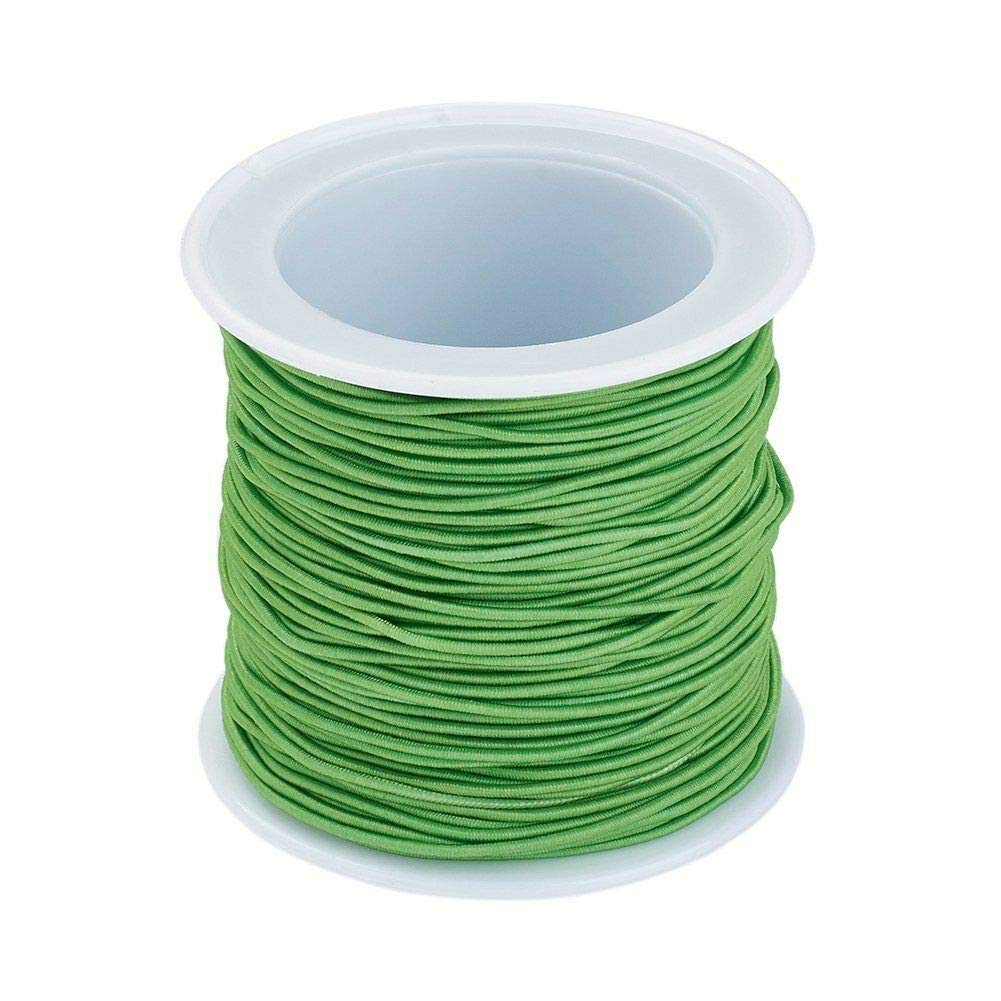 HoitoDeals 2mm Round Nylon Cord Elastic For Mask Sewing Clothing Arts & Craft Jewellery Beading