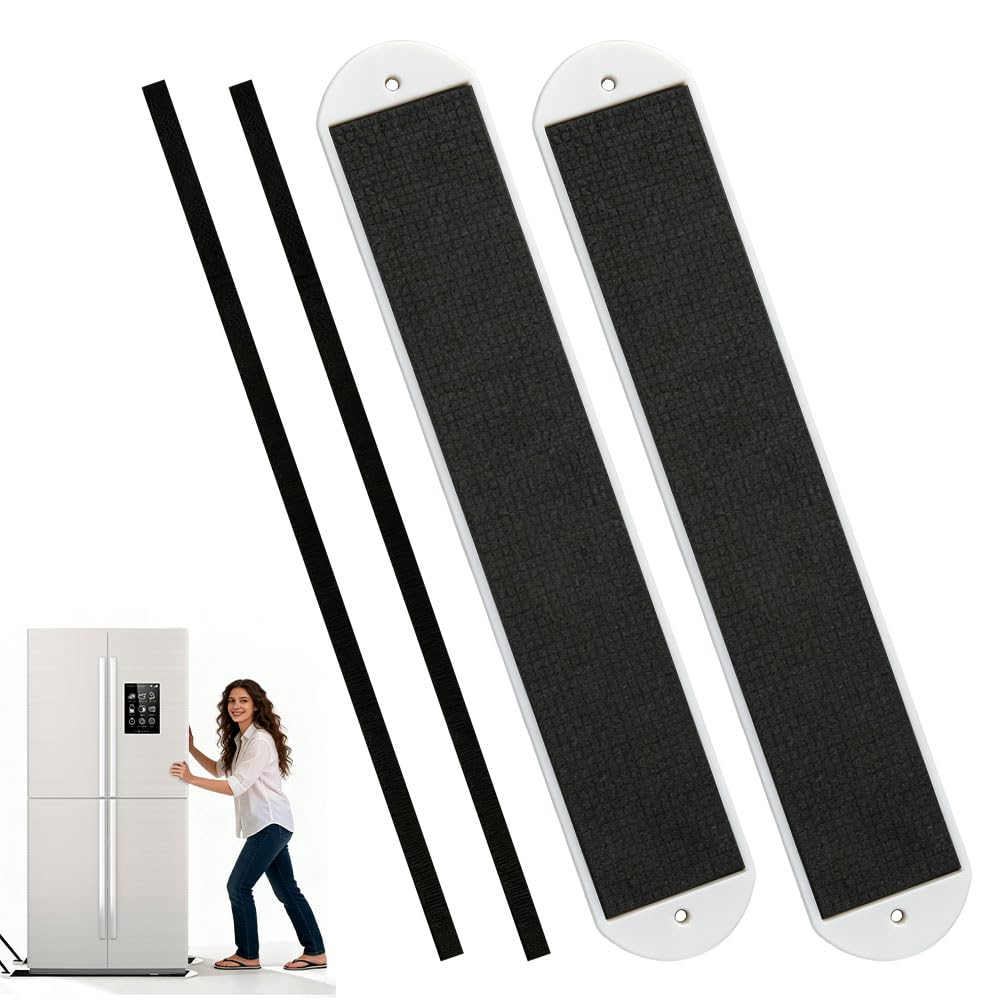 Washing Machine Sliders, Home Appliance Movers Sliders Set with Gloves, 123 cm Reusable Heavy Duty Furniture Sliders, Multifunctional Washing Machine Gliders for Tiles, Hardwood Floors