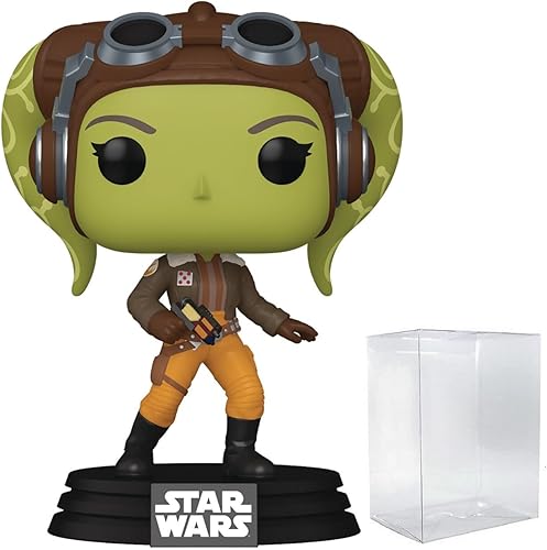 POP Star Wars Ahsoka - Figura de vinilo de General Hera Syndulla Funko (con funda protectora de caja compatible), multicolor, 3.75 pulgadas