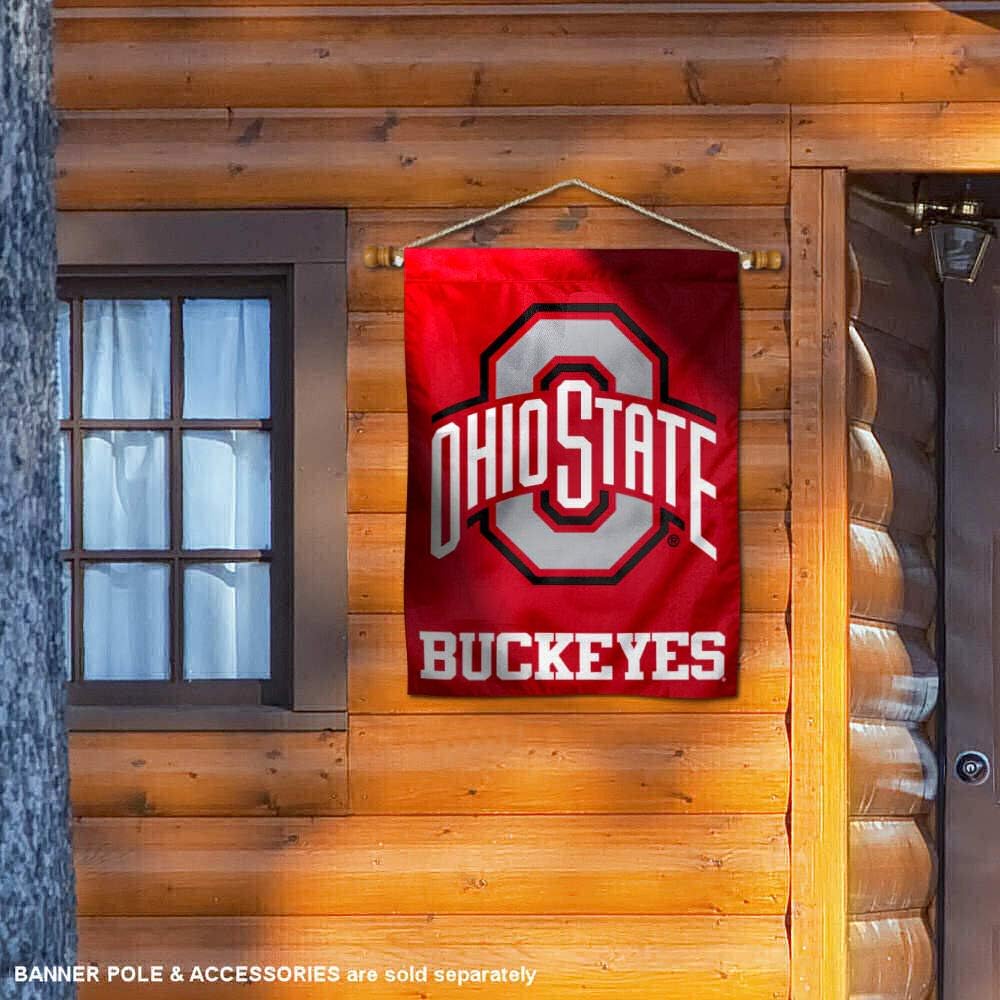 Ohio State Buckeyes Athletic Logo House Flag Banner - Image 3