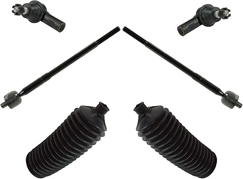 Miniatura 28 de TRQ Kit de Dirección Delantera Cremallera de Dirección y Fuelle de Piñón y Barra de Acoplamiento Compatible con Chevrolet Aveo 2004-2011 Aveo5