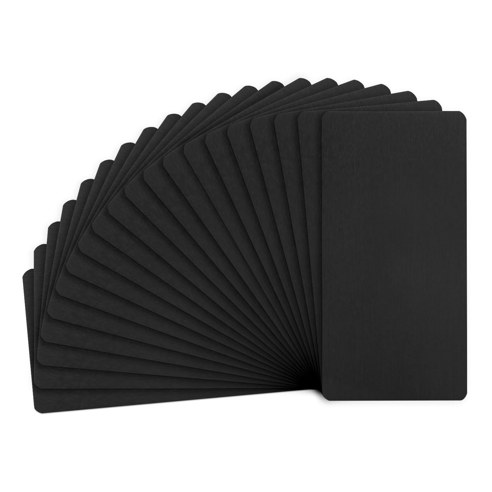 Anodized Aluminum Blank Plates - 20 Pack for Laser Engraving -12