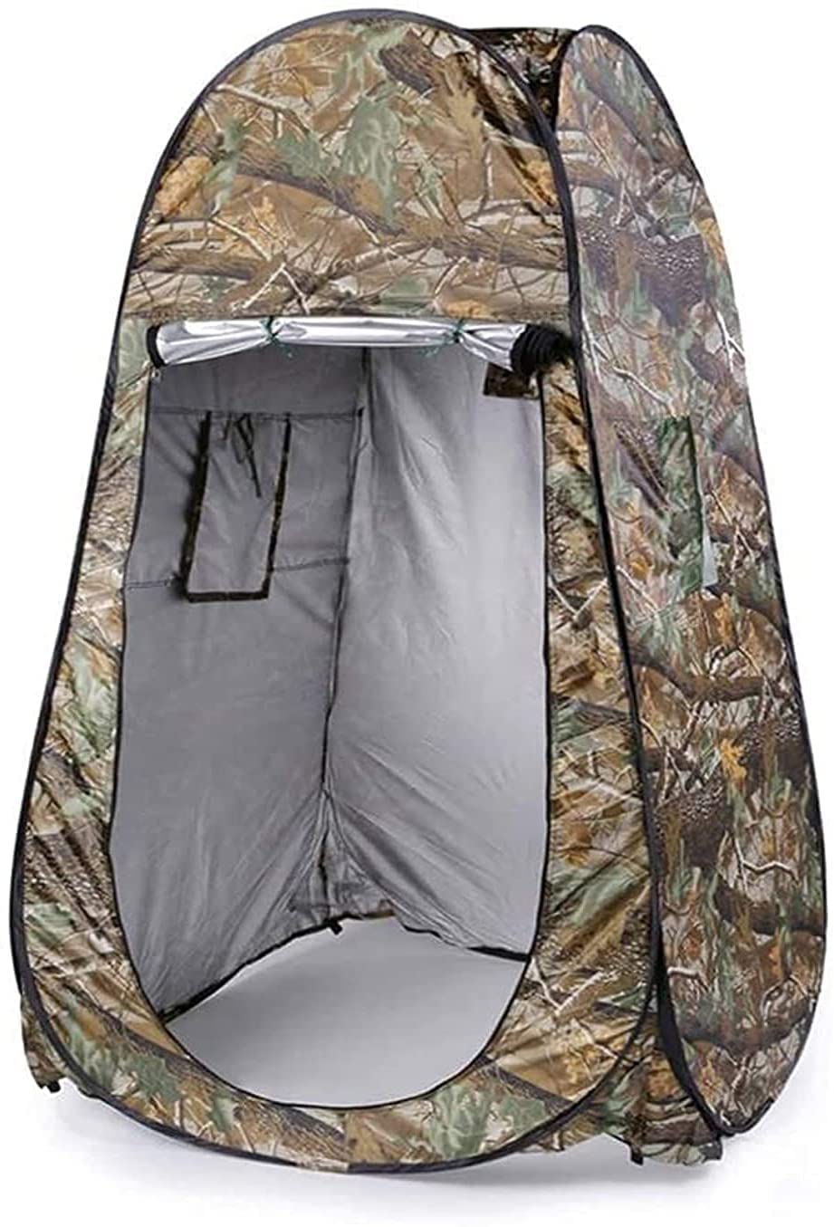 Toilettenzelt Pop Up Campingzelte, Tragbar, Sofort POP-UP-Zelt, Privatsphäre, Reisezelt, Outdoor-Camping, Toilette, Dusche, Umkleideraum, Einzelzimmer Mit Tasche, 47,24 * 47,24 * 74,80 Zoll Pop-Up-Zel