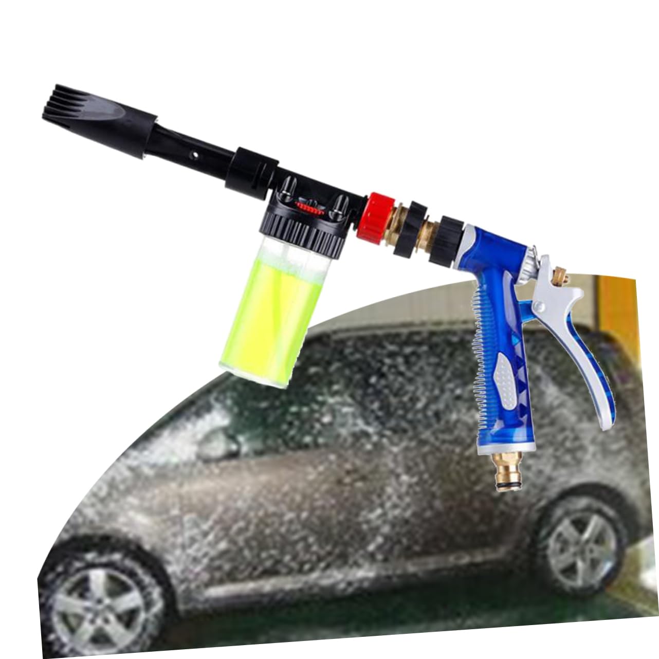 Cabilock Máquina de Riego y Lavado de Coches Multifuncional para Limpieza de Coches Furgonetas Motocicletas para Jardín y Uso Doméstico