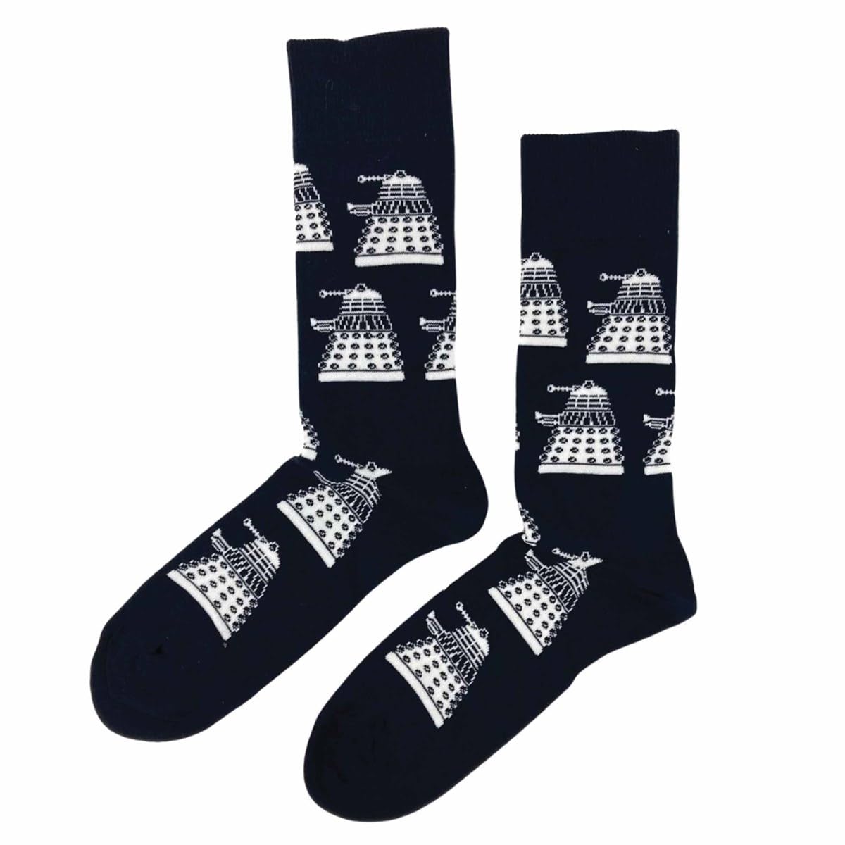 Spike Unisex Blue Leisurewear Doctor Who 'Multi Dalek' (Blue) Socks (One Size = Uk 7-11)