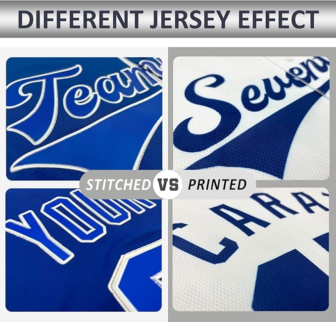 Custom Baseball Jersey Stitched Printed Personalized Team Name Number Logo Jerseys Customized Shirt for Men Women Kids miniatura 6