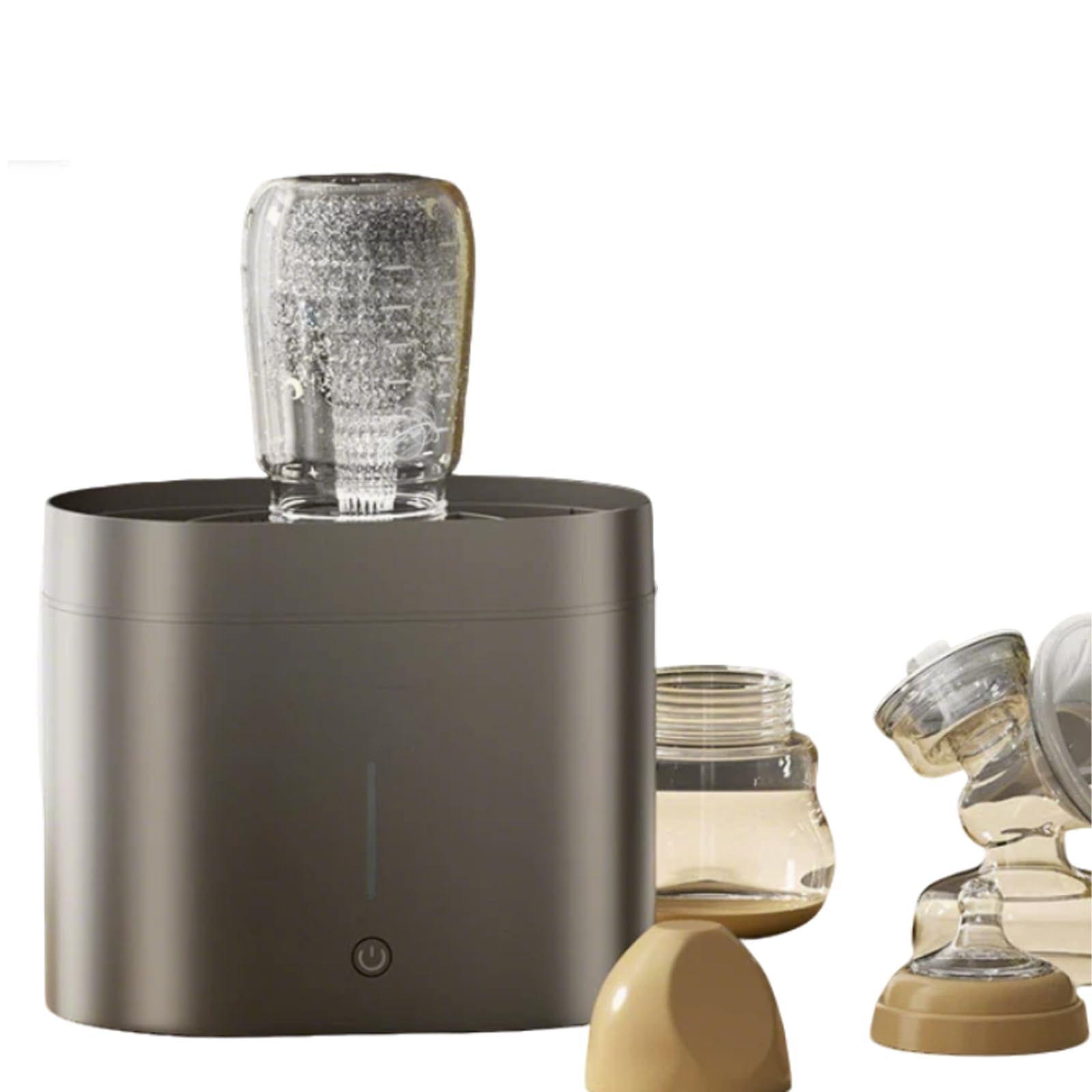 Lavavasos eléctrico de Alta presión, lavador de Tazas de té, aplicable a Tazas con un diámetro de 3-10 cm, Tanque de Agua de 1600 ml, para Bares, cafeterías, Botellas de Agua y Tazas de café