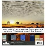 Paper House Productions PHP12-0032 100-Percent Country Double-Sided Paper Pad, 12