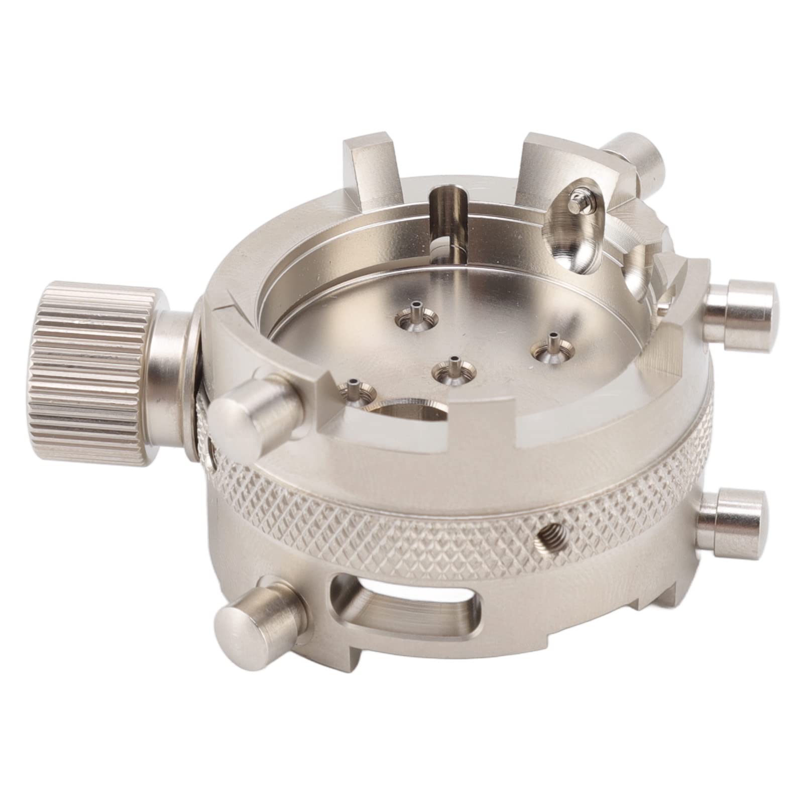 Base de movimiento de reloj, base de movimiento de reparación estable, herramienta de ajuste de fijación de acero inoxidable, soporte de movimiento de reloj de acero, herramienta de reparación de