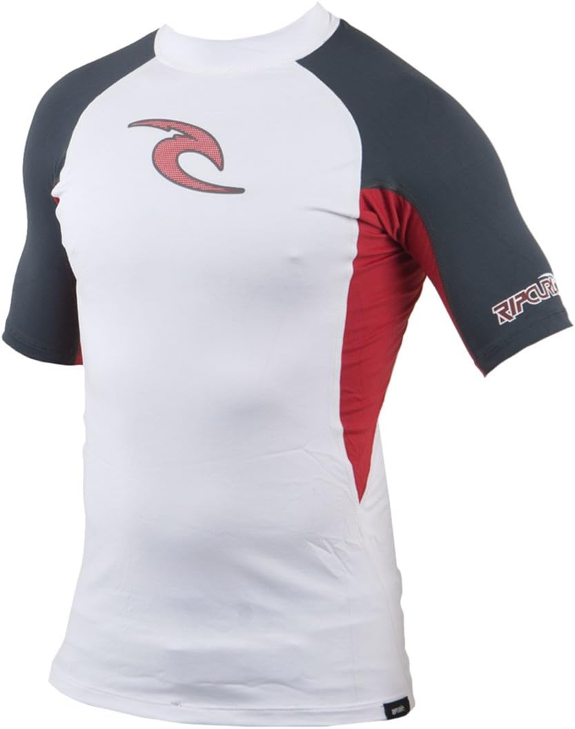 Rip Curl Men's Classic Short Sleeve Wave Lycra Rash Guard