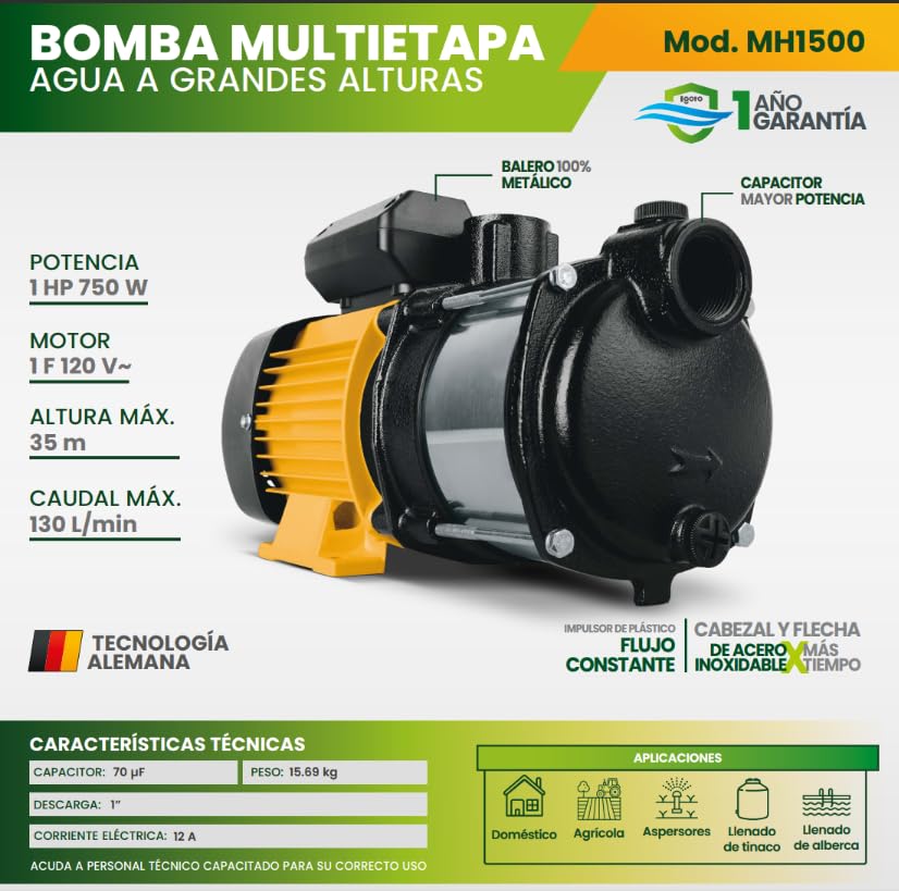 Bomba para subir agua 26 Imagen adicional