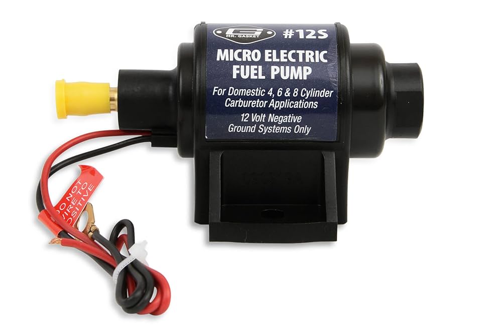●HIT SQUAD LUNATICS Amazon.com: Mr. Gasket 12S Micro Electric Fuel Pump : Automotive