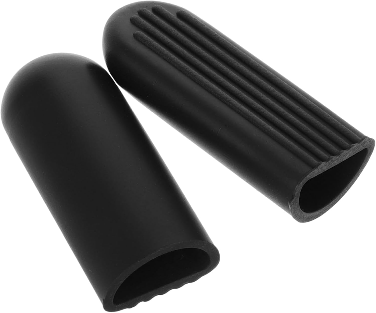 2Pcs Silicone Electric Scooter Kickstand Foot Support Cover Lightweight Protective Sleeve for Scooter Kickstand Easy Installation Comprehensive Protection Black
