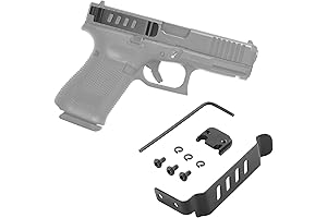 Low Profile Gun Belt Clip Easy Install Holster Clip for Glock 1-4 Models