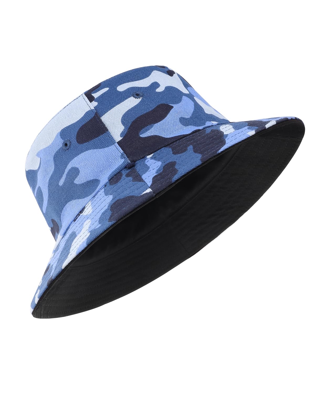 Zylioo XL/XXL Fischerhut 3XL Anglerhut Für Großen Kopf,UPF50+ Reversibel Bucket Hats,Beidseitigen UV-Schutz Sonnenhut mit Breiter Krempe