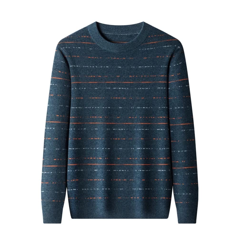 Jersey Hombre Jersey Cuello Redondo Jersey Rayas Otoño E Invierno/a/Xxxl