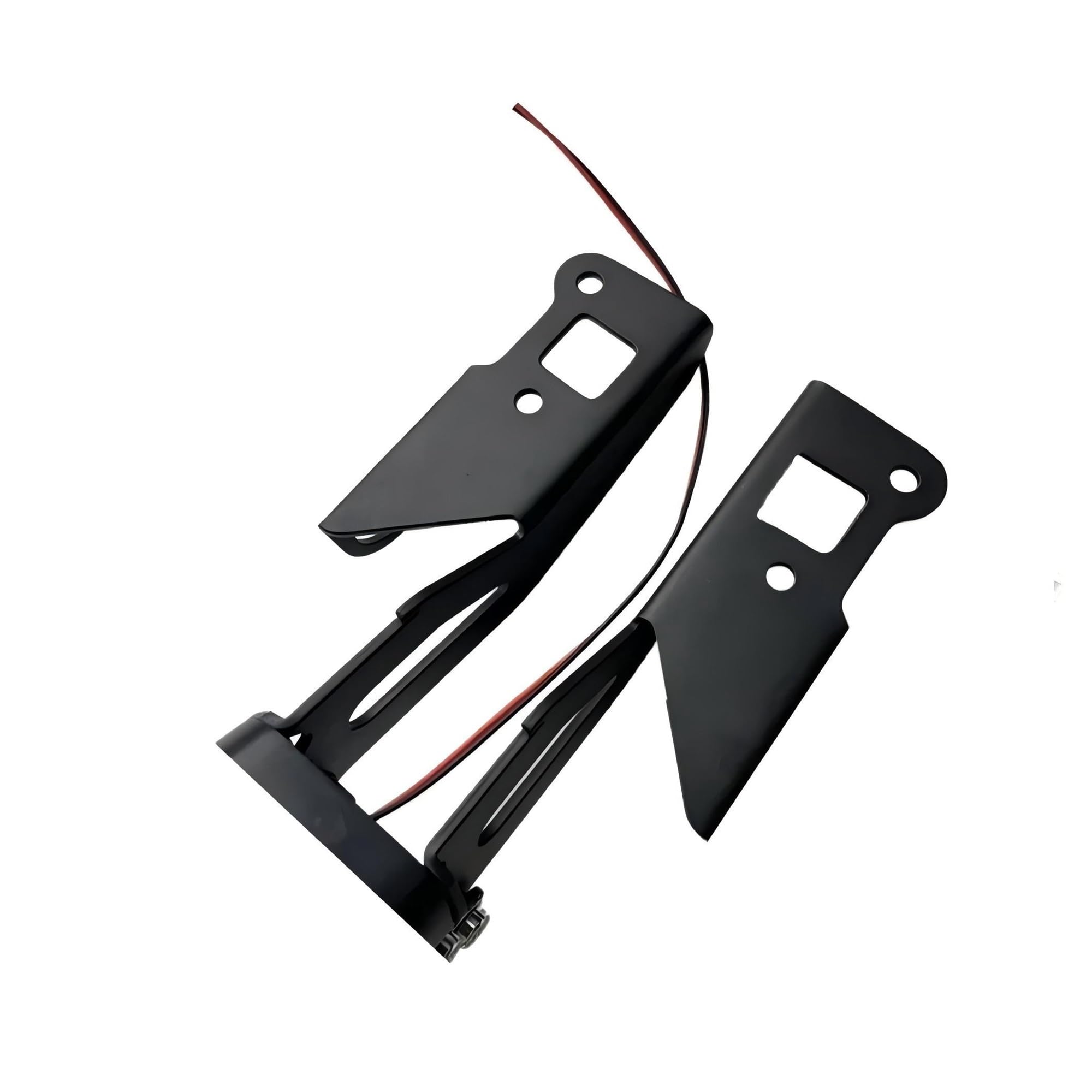 Support de plaque Yamaha TMAX 560 avec support d'immatriculation moto noir - 7