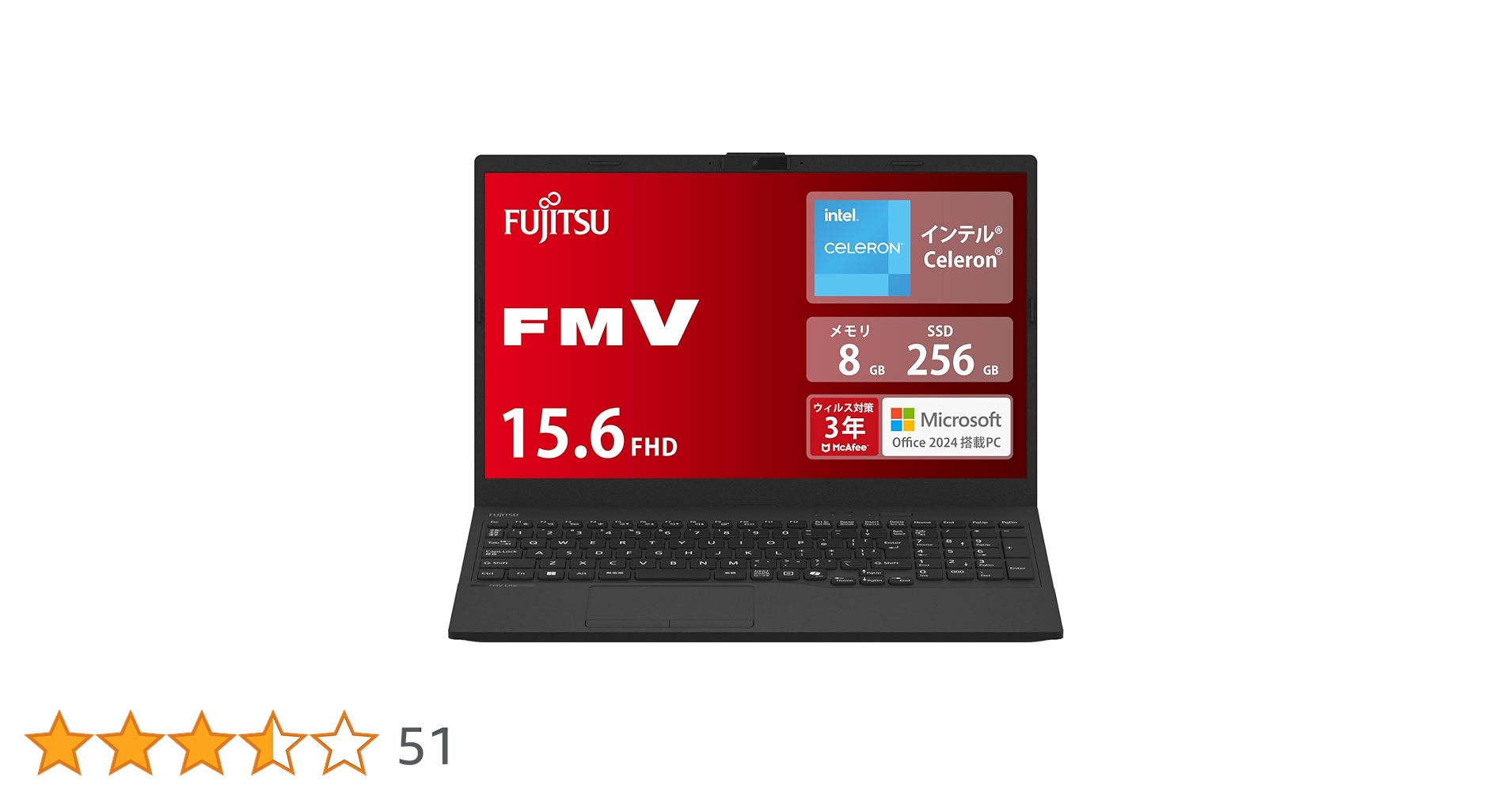 【Office2024付き】FMV Lite WA1/J2 ヨドバシお年玉箱 Amazon.co.jp: 富士通 ノートパソコン FMV WA1/J2 (MS Office 2024/Win