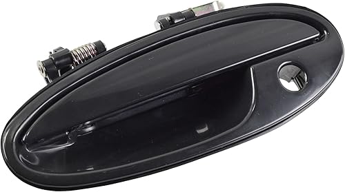 Miniatura 8 de TRQ Manija de puerta corredera exterior exterior trasera PTM RH negro para Mazda 5