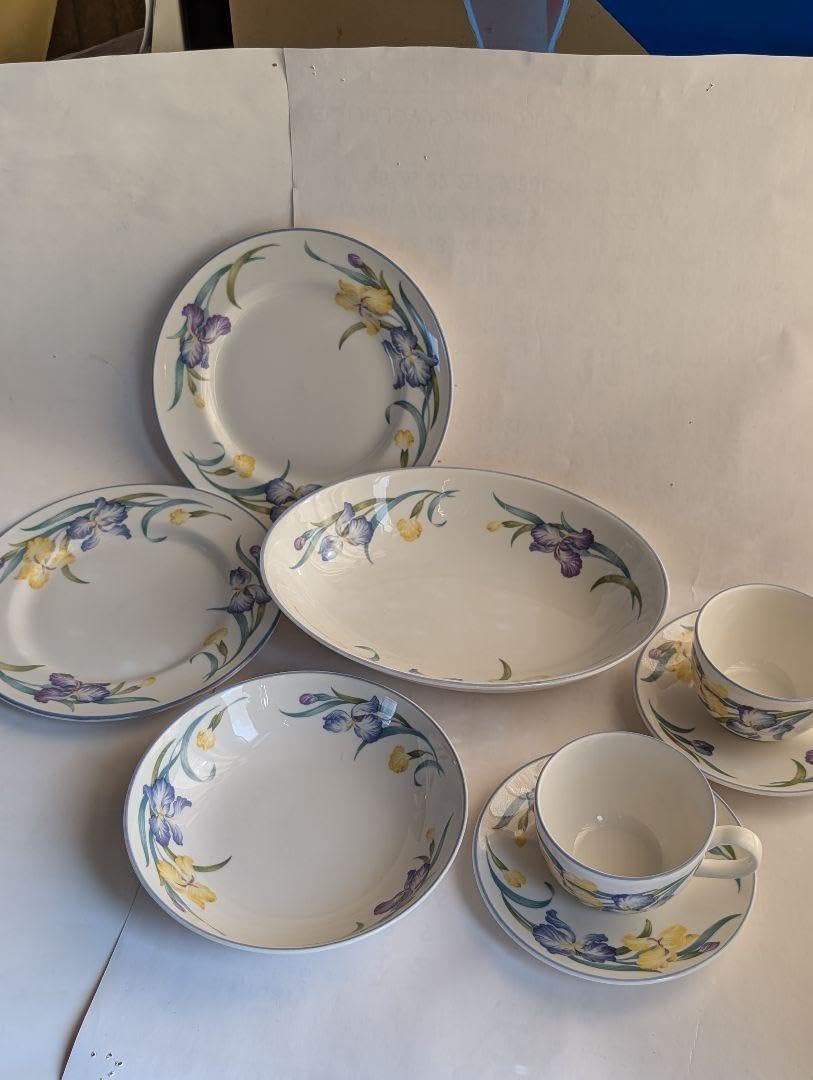 押しAE)royal 花柄カップとプレートの食器セット ベビー食器