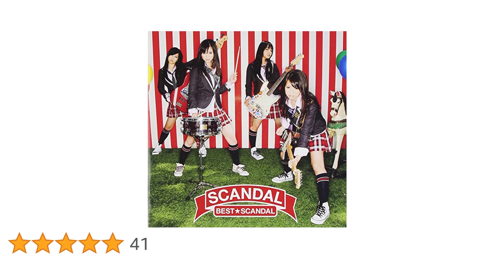#SCANDAL の #ベストアルバム Amazon.co.jp: BEST☆SCANDAL: ミュージック