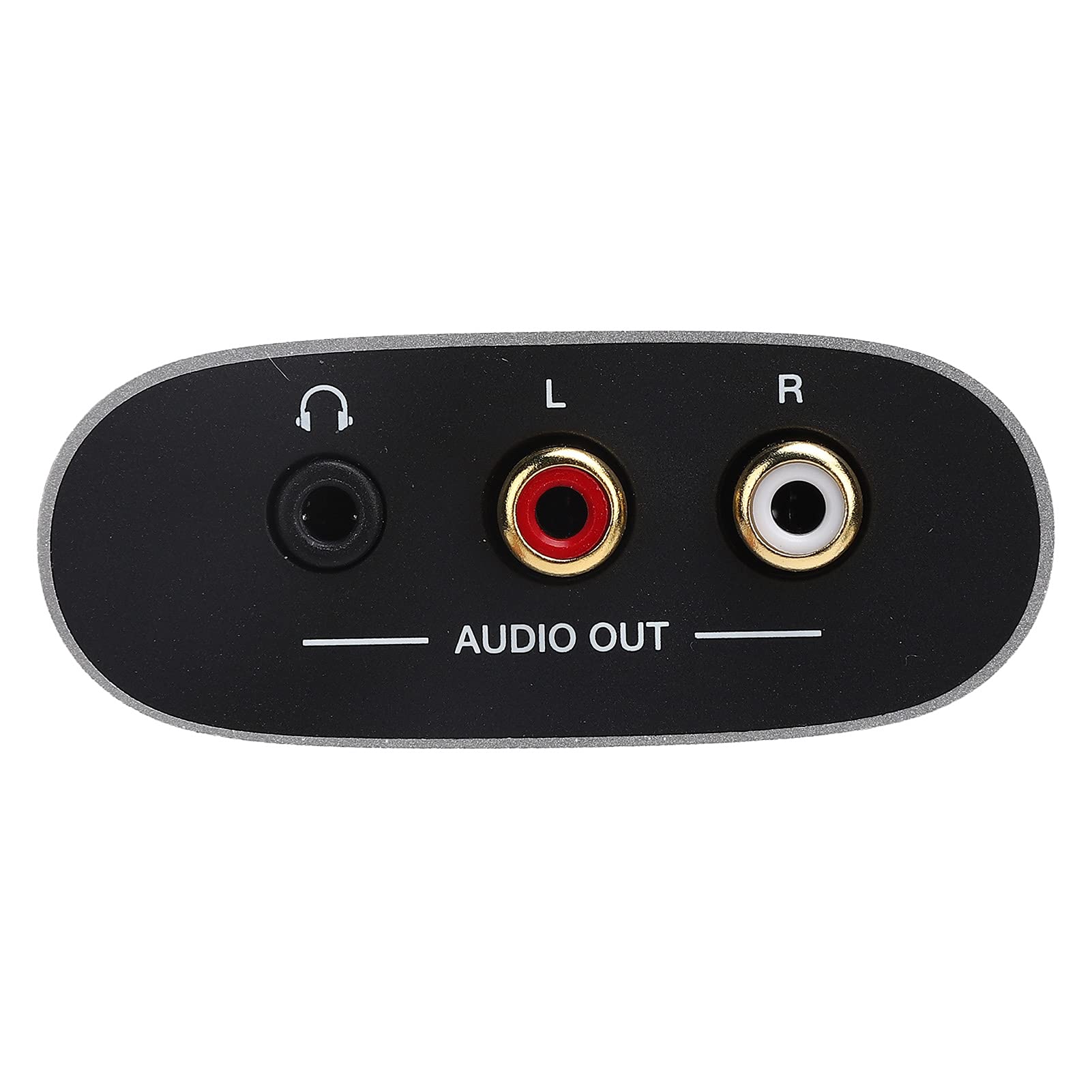 Bewinner Convertidor Extractor, Aleación de Aluminio HDMI 1.4 Decodificador de Audio PCM 2.0 Salida de 3,5 Mm Control de Volumen CEC para HDTV Amplificador Receptor Uso en Exteriores