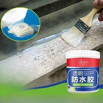 9UP Transparent Crack Seal Agent | Transparent Adhesive Glue | Waterproof Adhesive Seal Crack For Surface, Cement, Steel, Marble, Wood, Metal (Pack of 2, 600ML)