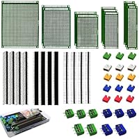 RUNCCI-YUN 48Piezas Placa PCB Kits,11 Piezas Placas de Circuito