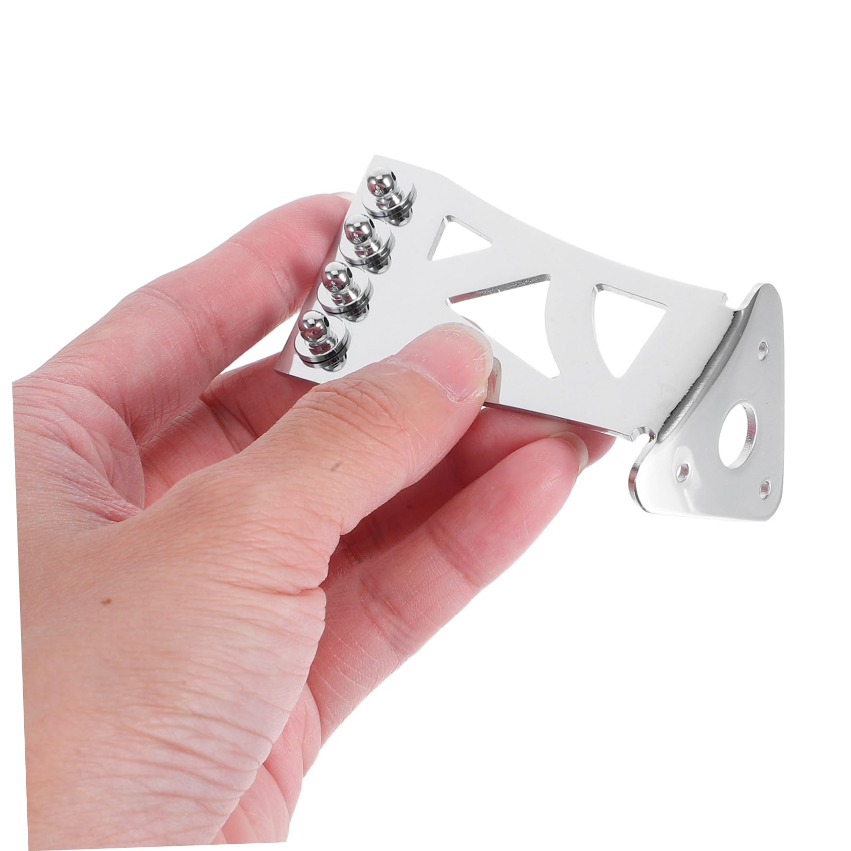 TOYANDONA 3pezzi Piastra Per Corde Banjo Accessorio Per Chitarra Corde Migliora Suono e Sustain Design Classico e Resistente Facile Da Installare
