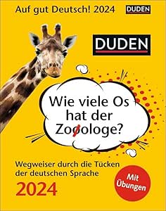 Duden - Auf gut Deutsch! - Kalender 2024 - Harenberg-Verlag