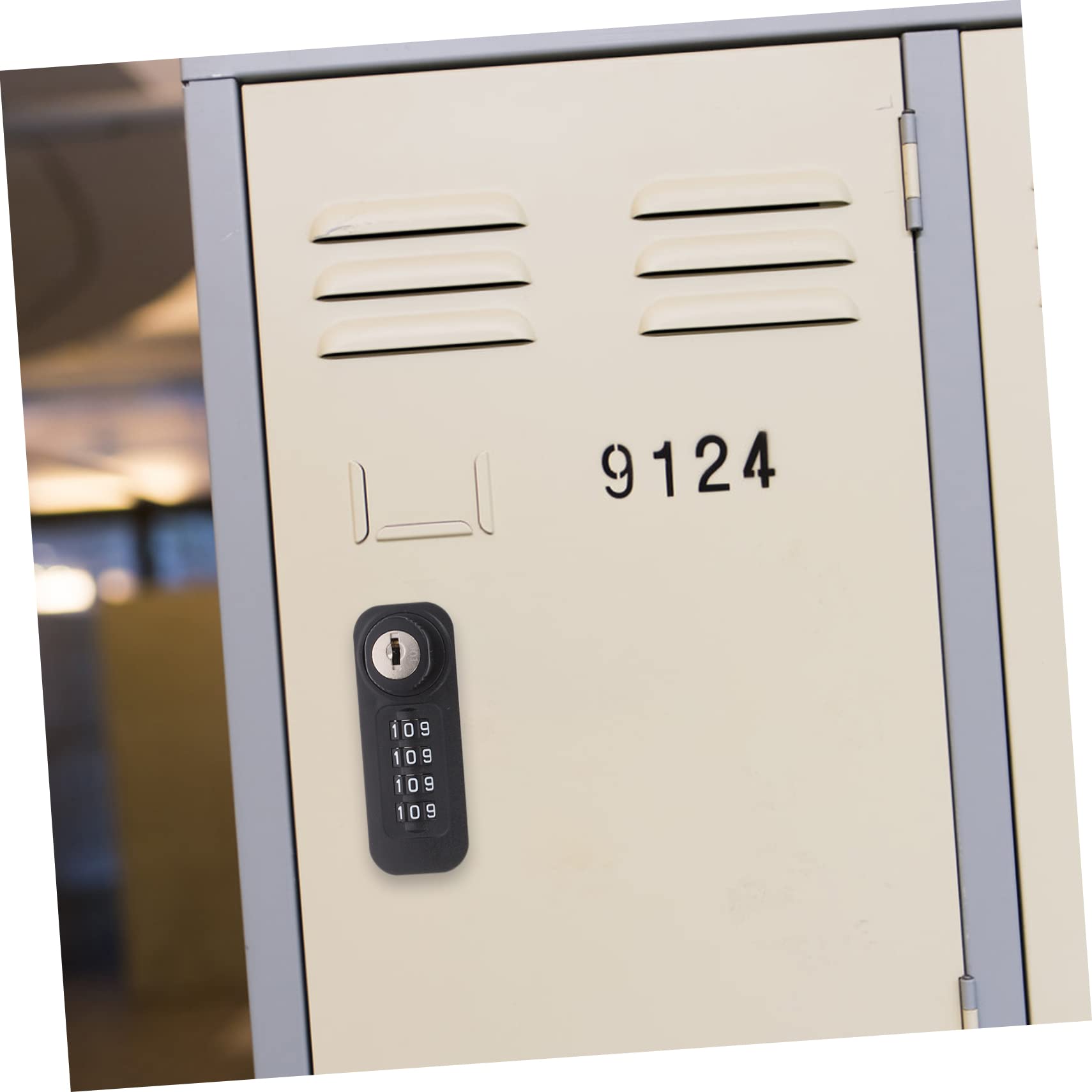 Artibetter 3pezzi Serratura Combinazione Meccanica Per Armadietti e Armadi Acciaio Sicurezza Personalizzabile Cifre Facile Da Installare Resistente e Pratica Per Proteggere Tuoi Oggetti